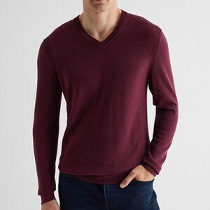 V-Neck Merino Wool Sweater